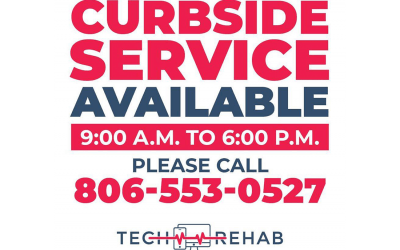 Tech Rehab continues to offer Curbside Services