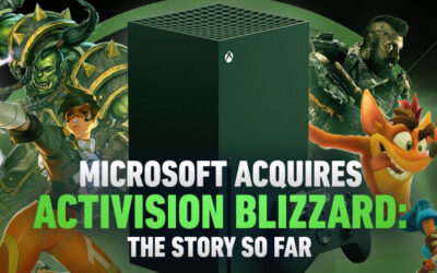 Microsoft Acquires Activision, Kicking off Big Gaming News in 2022!